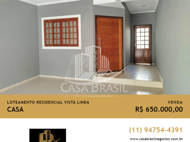 #5106 - Casa para Venda em São José dos Campos - SP